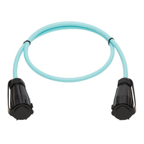 Tripp Lite N820-02M-IND InfiniBand/fibre optic cable 78.7" (2 m) LC Aqua color