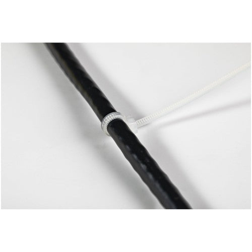 StarTech.com CBMZT4N cable tie Releasable cable tie Nylon, Plastic White 100 pc(s)
