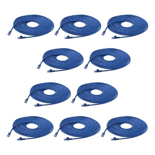 StarTech.com N6PATCH25BL10PK networking cable Blue 299.2" (7.6 m) Cat6 U/UTP (UTP)