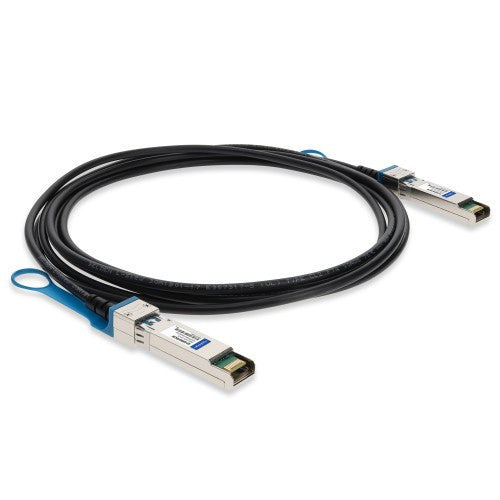 AddOn Networks ADD-SARSMX-PDAC3M InfiniBand/fibre optic cable 118.1" (3 m) SFP+ DAC Black