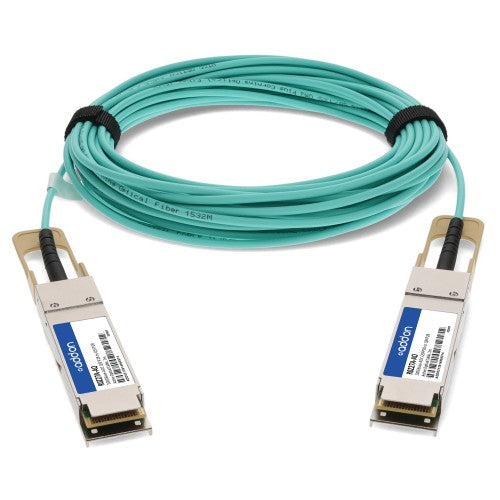 AddOn Networks R0Z27A-AO InfiniBand/fibre optic cable 275.6" (7 m) QSFP28 AOC Aqua color