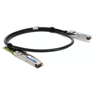 AddOn Networks Q56-200G-PDAC1-5M-AO InfiniBand/fibre optic cable 59.1" (1.5 m) QSFP56 Black, Silver