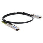 AddOn Networks Q56-200G-PDAC1-5M-AO InfiniBand/fibre optic cable 59.1" (1.5 m) QSFP56 Black, Silver