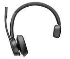 Poly Voyager 4310 UC Monaural Headset +BT700 USB-A Adapter +Charging Stand