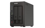 QNAP TS-253E NAS Tower Intel® Celeron® J6412 8 GB 0 TB QNAP Turbo System Black