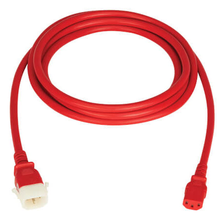 Eaton P005-E06-ARD-6 power cable Red 70.9" (1.8 m) C14 coupler C13 coupler
