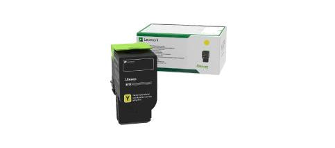 Lexmark 78C0XYG toner cartridge Yellow