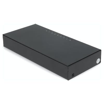 AddOn Networks ADD-1000B-8TSW network switch Gigabit Ethernet (10/100/1000) Black, Yellow