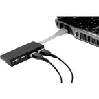 Targus ACH114US interface hub 480 Mbit/s Black
