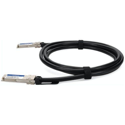 AddOn Networks QSFP28-100GB-PDAC2MLZ-AR-AO InfiniBand/fibre optic cable 78.7" (2 m) Black