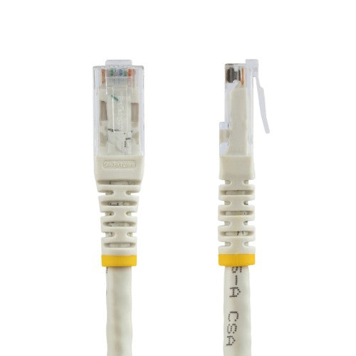 StarTech.com C6PATCH5WH networking cable White 59.1" (1.5 m) Cat6 U/UTP (UTP)