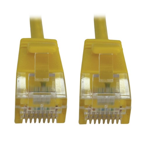 Tripp Lite N261-S15-YW networking cable Yellow 179.9" (4.57 m) Cat6a U/UTP (UTP) Round