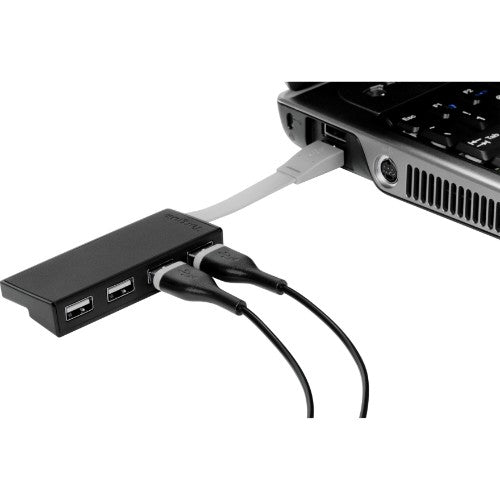 Targus ACH114US interface hub 480 Mbit/s Black