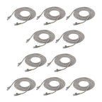 StarTech.com N6PATCH10GR10PK networking cable Gray 120" (3.05 m) Cat6 U/UTP (UTP)