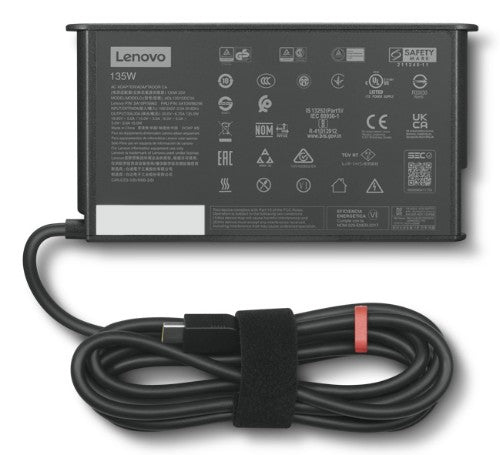 Lenovo 4X21H27800 power adapter/inverter Indoor 135 W Black