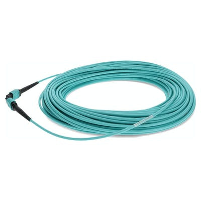 AddOn Networks ADD-MPOMPO-14M5OM4 fiber optic cable 551.2" (14 m) MPO LOMM OM4 Aqua color
