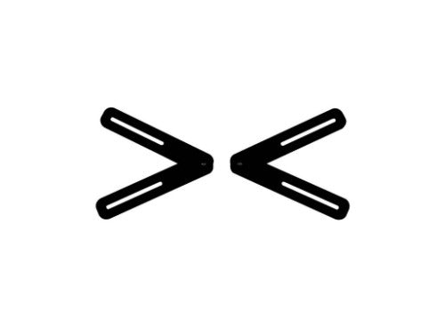 Peerless ACSBR1 mounting kit Black