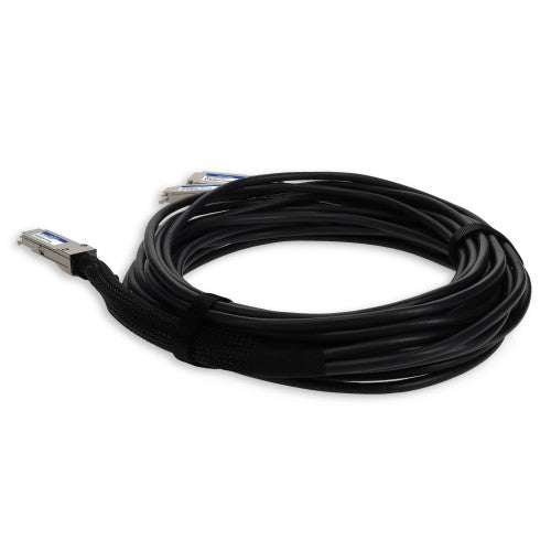 AddOn Networks MCP7H50-V02AR26-AO InfiniBand/fibre optic cable 98.4" (2.5 m) QSFP56 2x QSFP56 Black