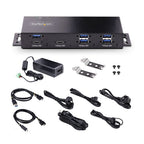 StarTech.com HB31C5A2CME interface hub USB 3.2 Gen 2 (3.1 Gen 2) Type-C 10000 Mbit/s Black