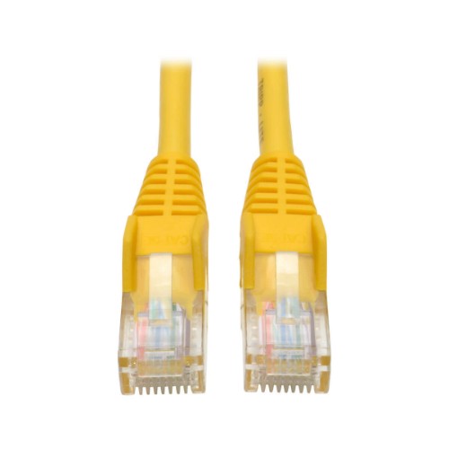 Tripp Lite N001-007-YW networking cable Yellow 83.9" (2.13 m) Cat5e U/UTP (UTP)
