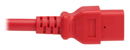 Eaton P035-003-ARD power cable Red 35.4" (0.9 m) IEC C20 C21 coupler