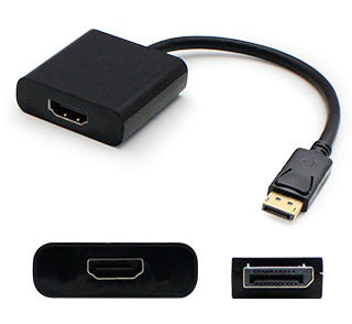 AddOn Networks DISPORT2HDMIA-5PK video cable adapter DisplayPort HDMI Type A (Standard) Black