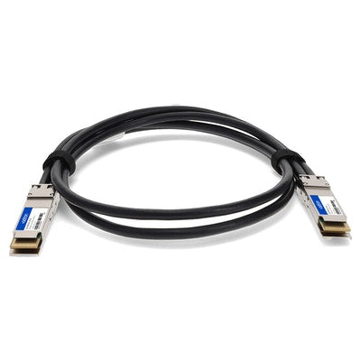 AddOn Networks QDD-400G-DAC-1M-AO InfiniBand/fibre optic cable 39.4" (1 m) QSFP-DD Black, Silver