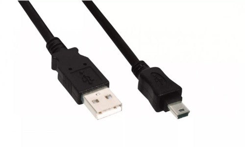Axiom Console Cable USB-A to USB Mini-B M/M Cisco Compatible 6 ft USB cable USB 2.0 70.9" (1.8 m) USB A Mini-USB B 0.48 Gbit/s Black