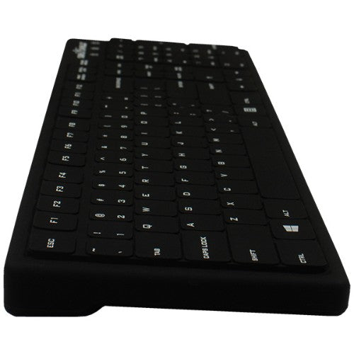 Seal Shield Seal Silk Pro keyboard Industrial USB QWERTY US English Black