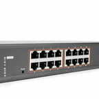 Rocstor SolidConnect SCM20 Managed L2 Gigabit Ethernet (10/100/1000) Power over Ethernet (PoE) Black