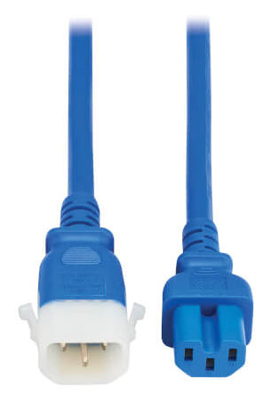 Eaton P018-E06-ABL-6 power cable Blue 70.9" (1.8 m) C14 coupler C15 coupler