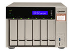 QNAP TVS-673e NAS Tower AMD Embedded R-Series SoC RX-421BD 4 GB DDR4 0 TB QNAP Turbo System Gold