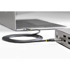 StarTech.com USB31CCSLKV1M USB cable USB 3.2 Gen 2 (3.1 Gen 2) 39.4" (1 m) USB C Black, Gray
