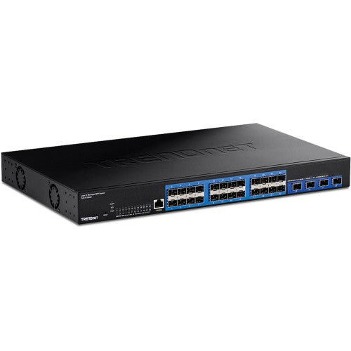 Trendnet TL2-F70284 network switch Managed Black
