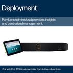 HP Poly Studio X72 All-In-One Video Bar TAA