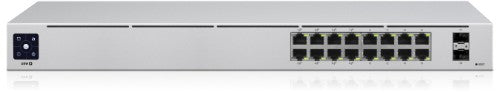 Ubiquiti UniFi 16-Port PoE Managed L2/L3 Gigabit Ethernet (10/100/1000) Power over Ethernet (PoE) 1U Silver