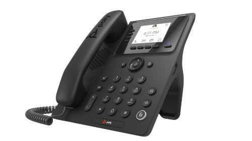 HP Poly CCX 350 Business Media Phone for Microsoft Teams and PoE-enabled GSA/TAA