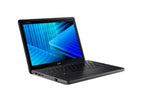 Acer TravelMate Spin B3 TMB312RN-31-C4L8NA Intel® N N150 Hybrid (2-in-1) 12.2" Touchscreen WUXGA 8 GB LPDDR5x-SDRAM 128 GB eMMC Wi-Fi 7 (802.11be) Windows 11 Pro Academic Black