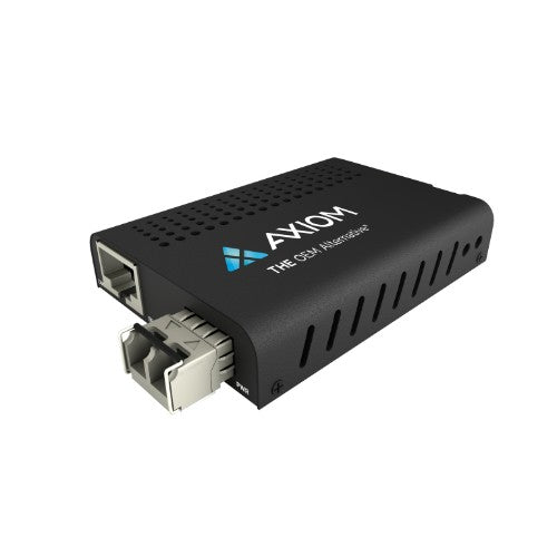 Axiom MC10-S5L80-AX network media converter 10000 Mbit/s 1550 nm Single-mode Black