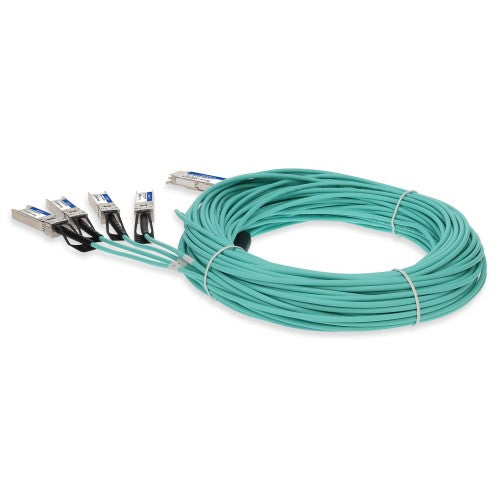 AddOn Networks QSFP-4SFP25G-AOC20M-AO InfiniBand/fibre optic cable 787.4" (20 m) QSFP28 4x SFP28 Active DAC
