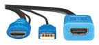 Eaton P569-A25-MF-8K6 video cable adapter 300" (7.62 m) HDMI + USB Type-A HDMI Black, Blue