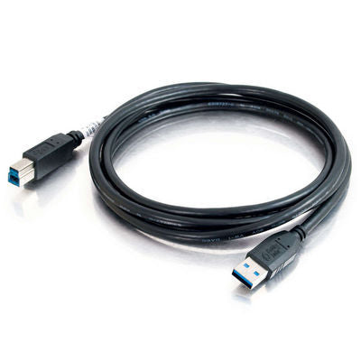 C2G 2m USB 3.0 A Male to B Male Cable USB cable 78.7" (2 m) USB B Black