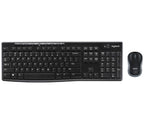 Logitech MK270 keyboard Mouse included Office RF Wireless Black