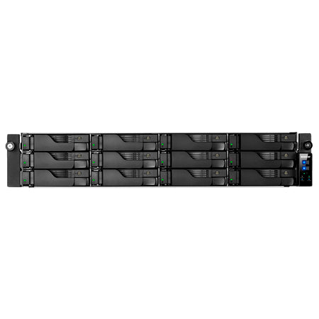Asustor AS7112RDX NAS Rack (2U) Intel Xeon E E-2224 8 GB DDR4-SDRAM Black