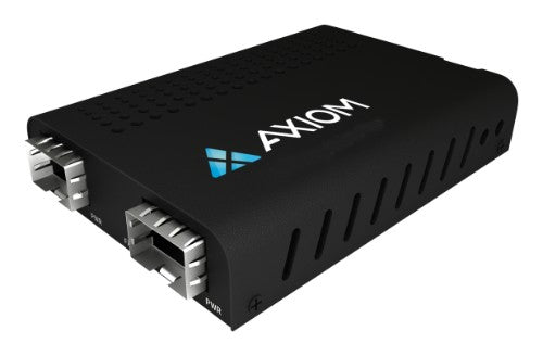 Axiom MC12-LM04-LS20-AX network media converter 1250 Mbit/s Multi-mode, Single-mode Black