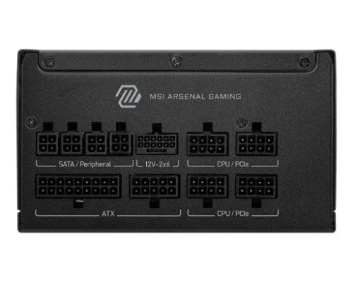 MSI MAG A1000GLS PCIE5 power supply unit 1000 W 24-pin ATX ATX Black