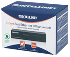 Intellinet 5-Port Fast Ethernet Office Switch Fast Ethernet (10/100) Black