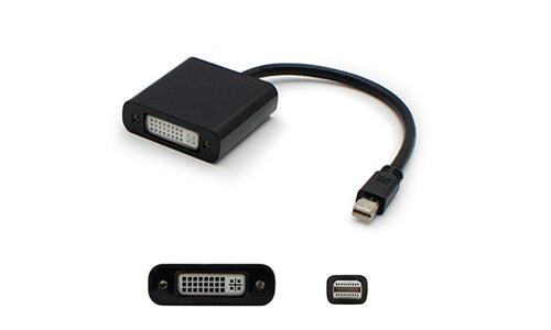 AddOn Networks MDP2DVIB video cable adapter 7.87" (0.2 m) Mini DisplayPort DVI Black