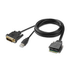 Belkin F1DN102MOD-DD-4 KVM switch Black