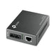 TP-Link Omada MC110CS network media converter 100 Mbit/s 1310 nm Single-mode Black